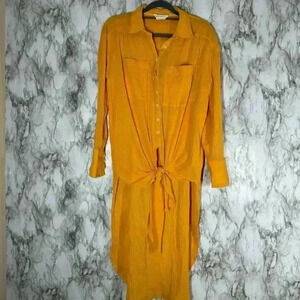 Anthropologie Cotton Duster Tunic Shirt XXS